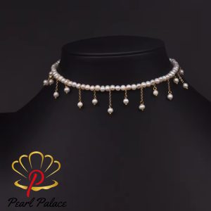 Original Design Handmade Beaded Tassel Choker Necklace For Best Friend Natural Fresh Water Pearl Luxury Jewelry GN0227